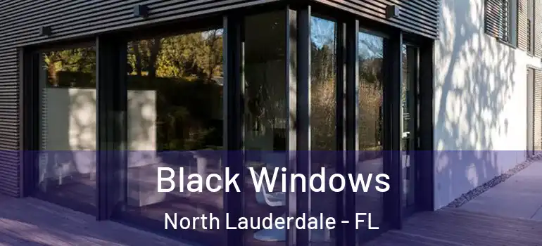  Black Windows North Lauderdale - FL