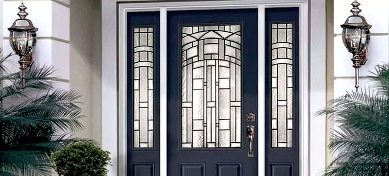 Stained Glass Door Panels in North Lauderdale, FL