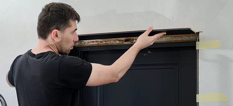 Wood Door Hole Repair in North Lauderdale, FL
