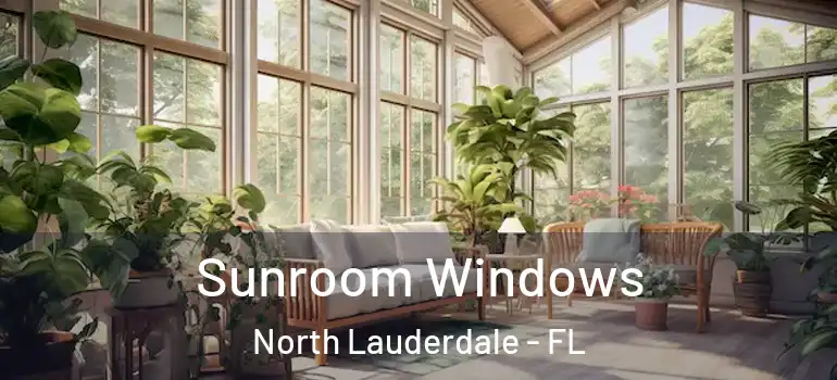  Sunroom Windows North Lauderdale - FL