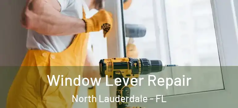  Window Lever Repair North Lauderdale - FL