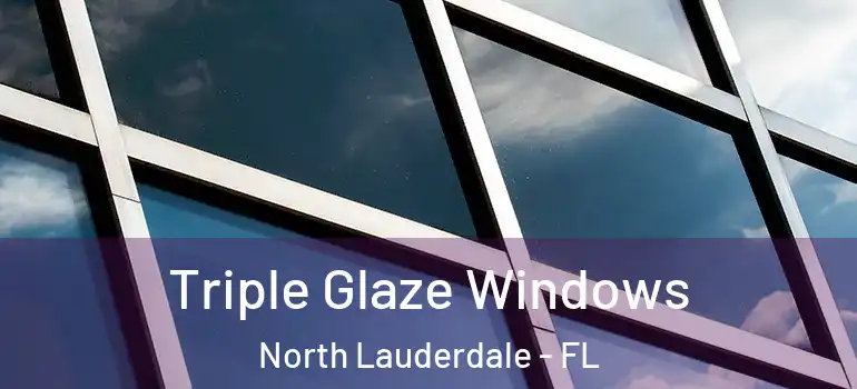  Triple Glaze Windows North Lauderdale - FL